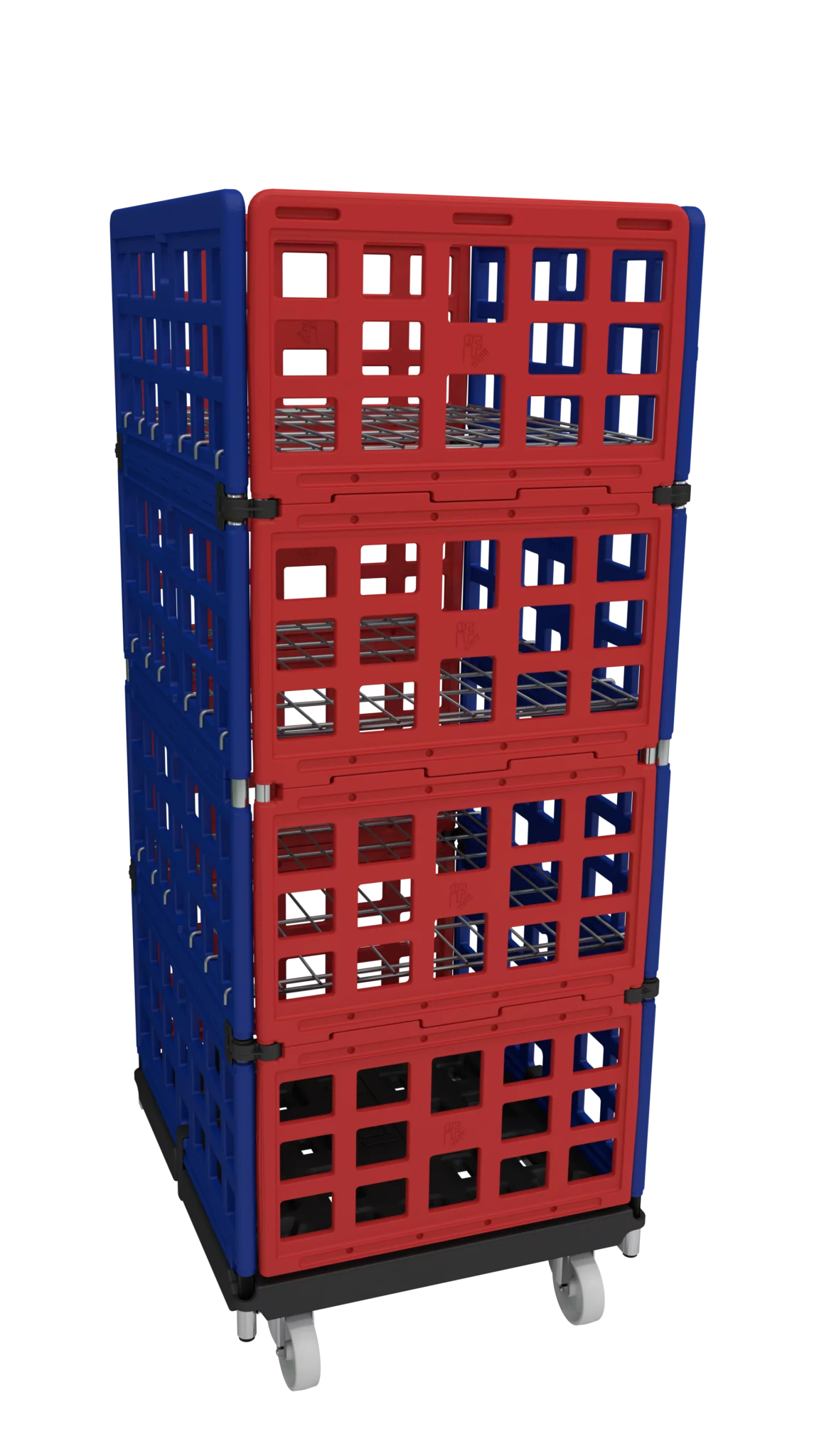 roll container in plastica H1800 – 2 pareti