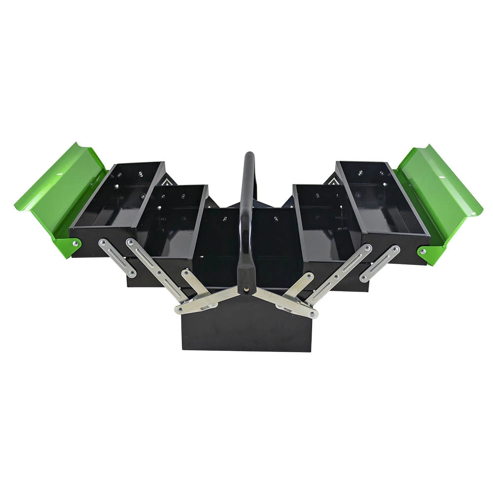 Cassetta per utensili pieghevole con 5 scomparti