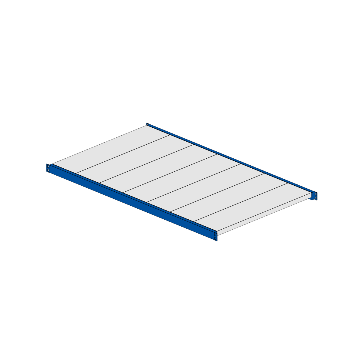 Ripiano aggiuntivo per scaffalatura MM50 RAL 5010