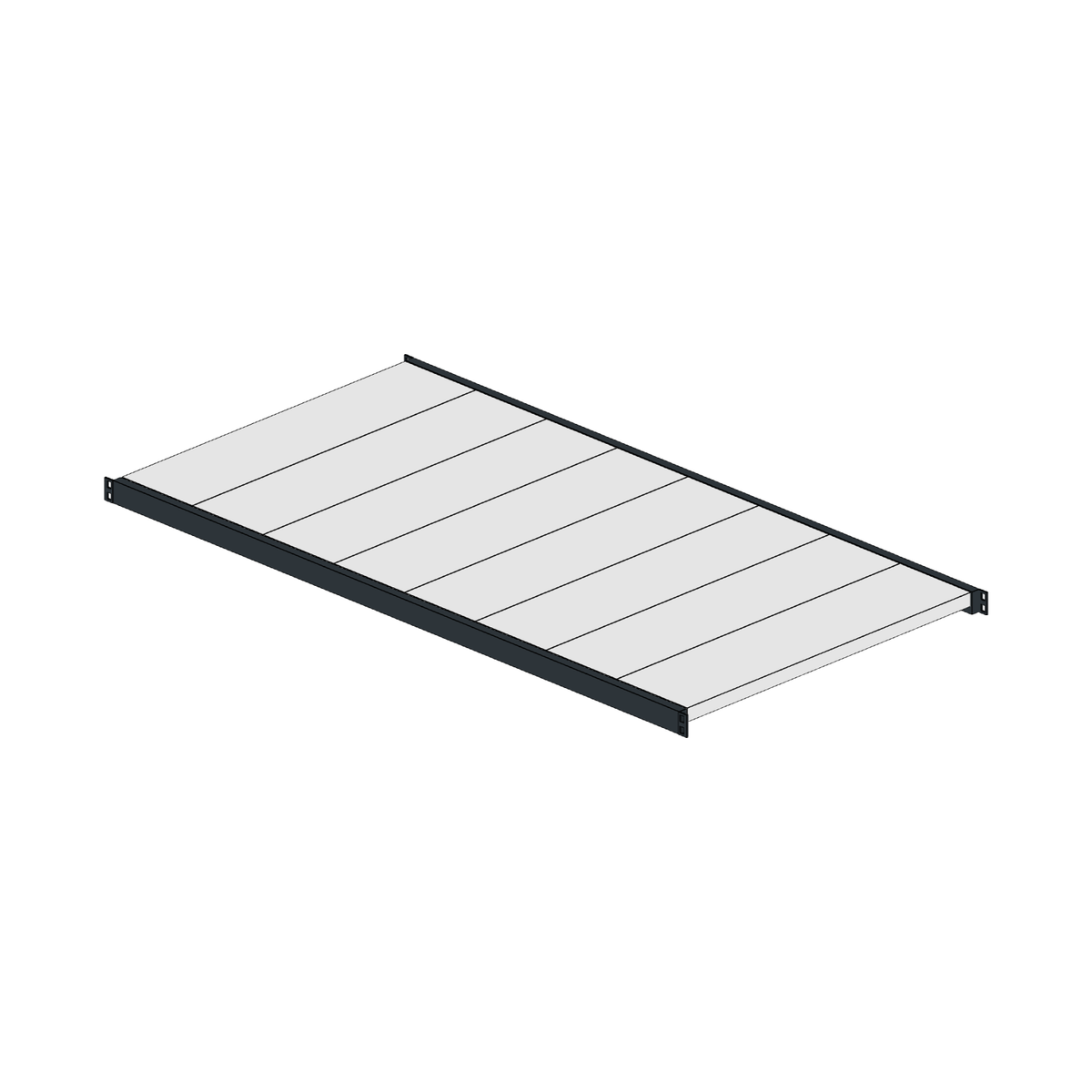 Ripiano aggiuntivo per scaffalatura MM50 RAL 7016
