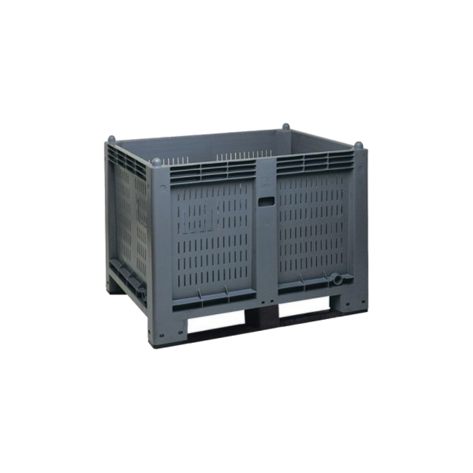 Cargopallet 600 plus new with grid walls - ecological grey 