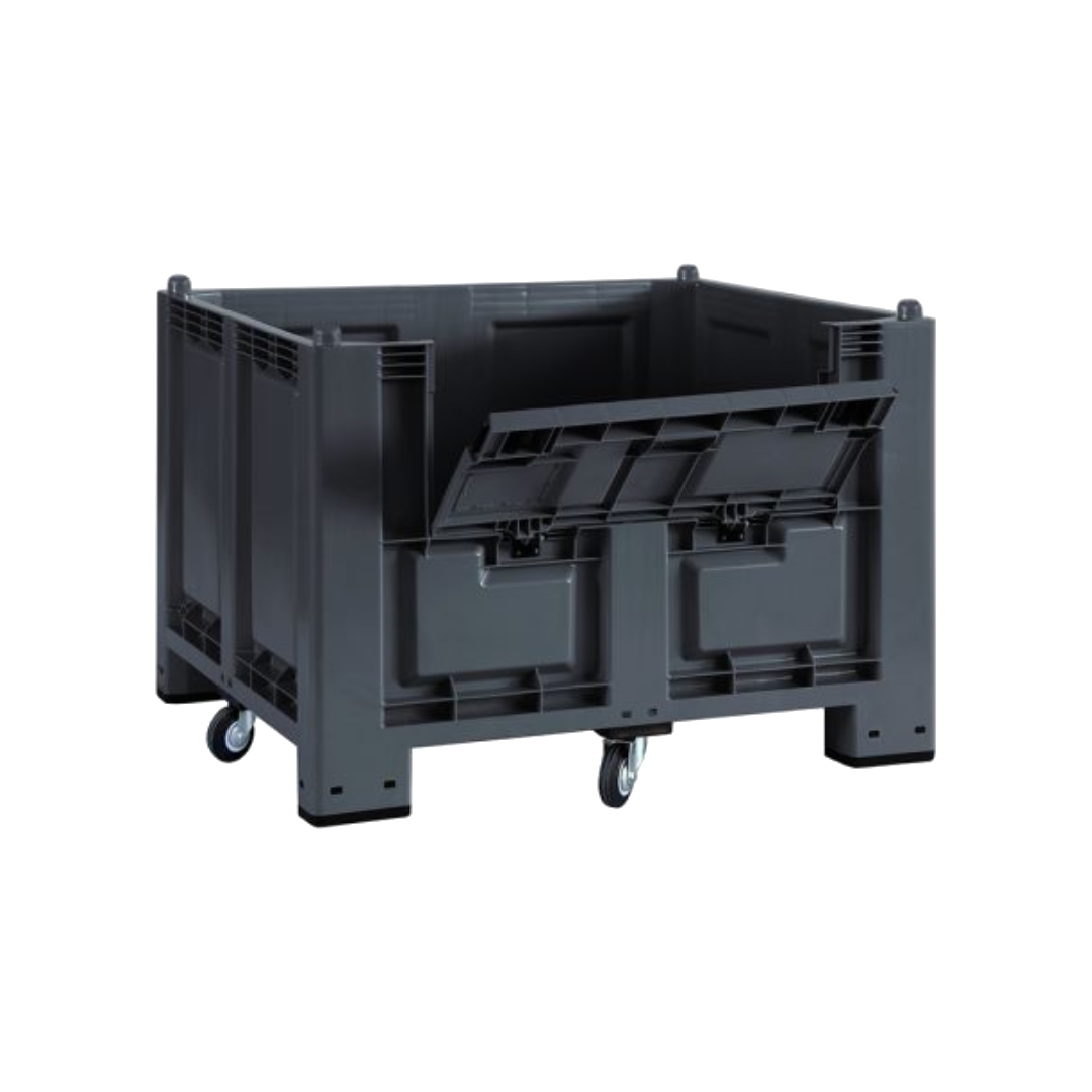 Cargopallet 600 plus new con portello - grigio ecologico