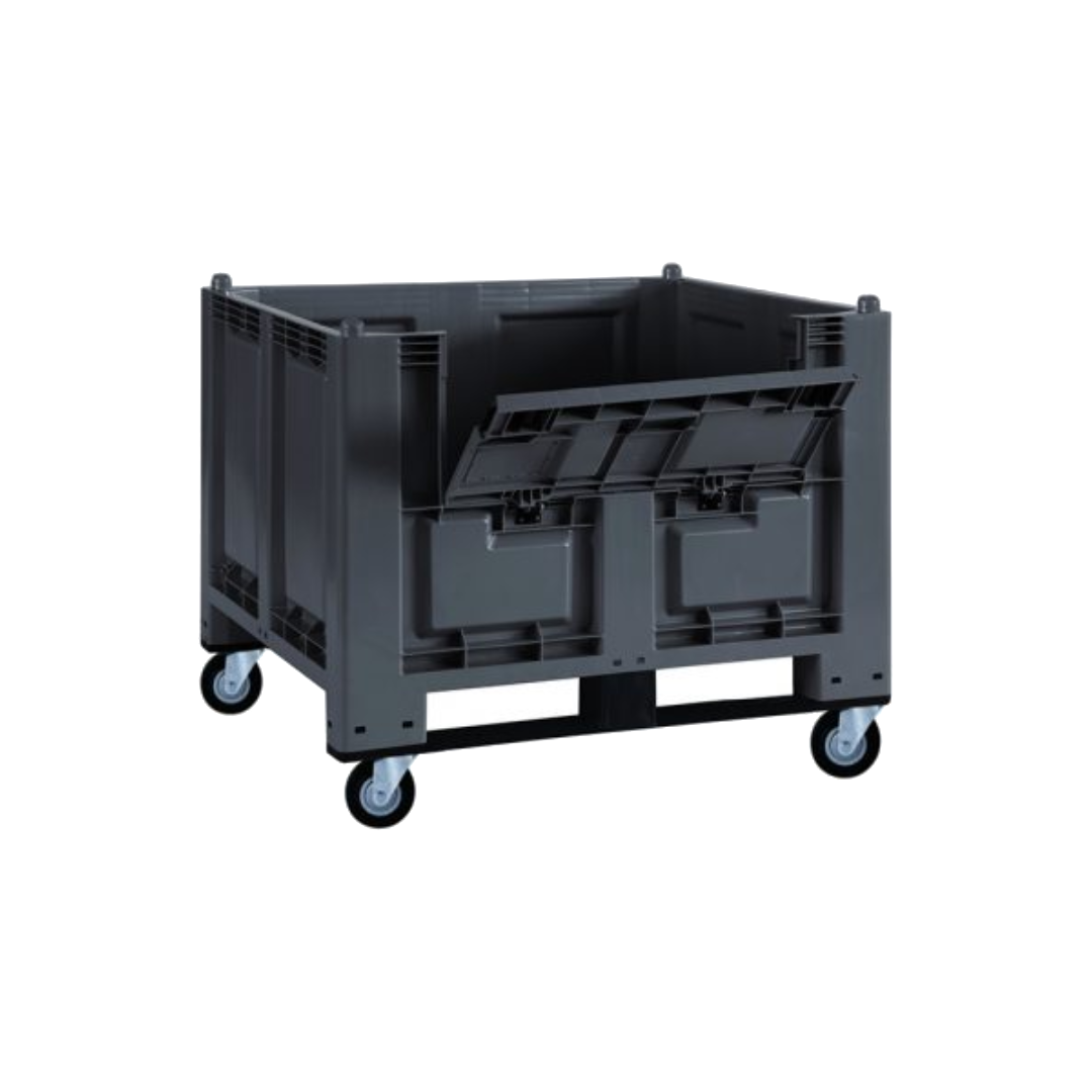 Cargopallet 600 plus new con portello - grigio ecologico