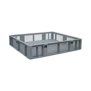 Cargopallet 280 con pareti e fondo grigliati