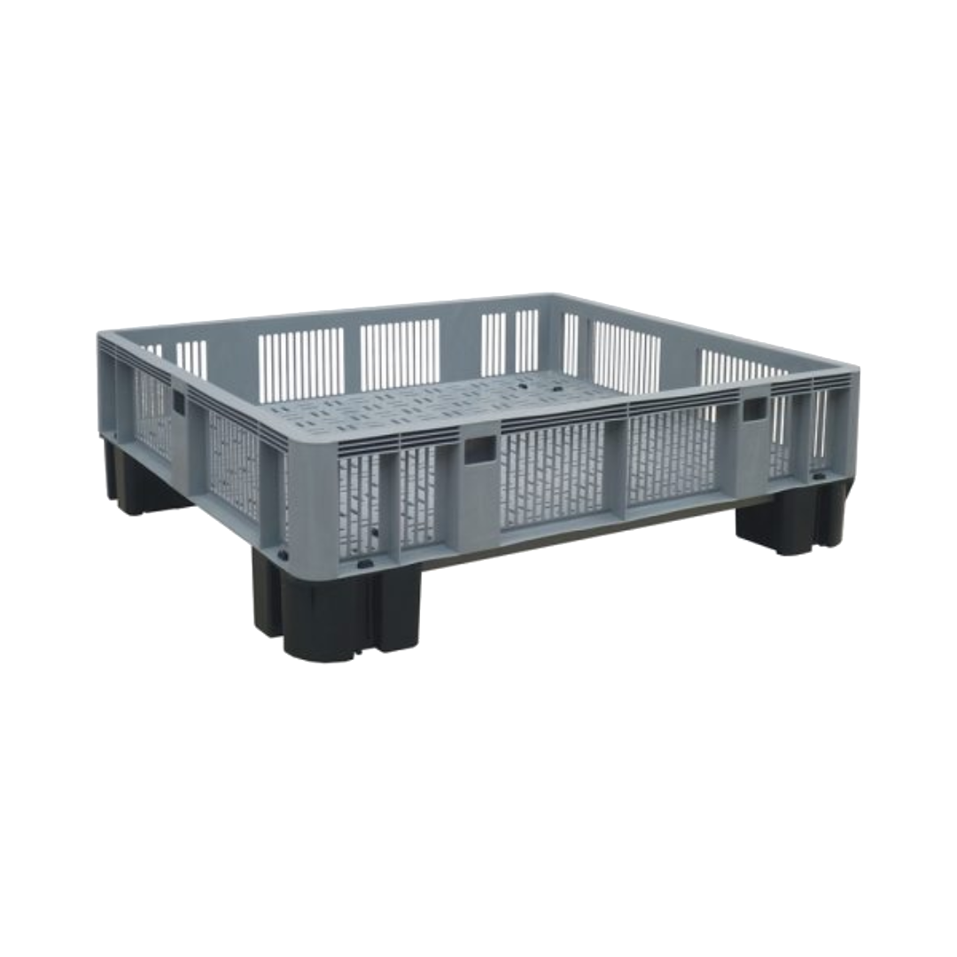 Cargopallet 280 con pareti e fondo grigliati