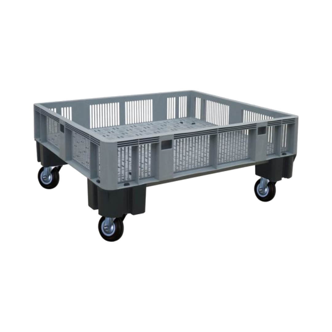Cargopallet 280 con pareti e fondo grigliati