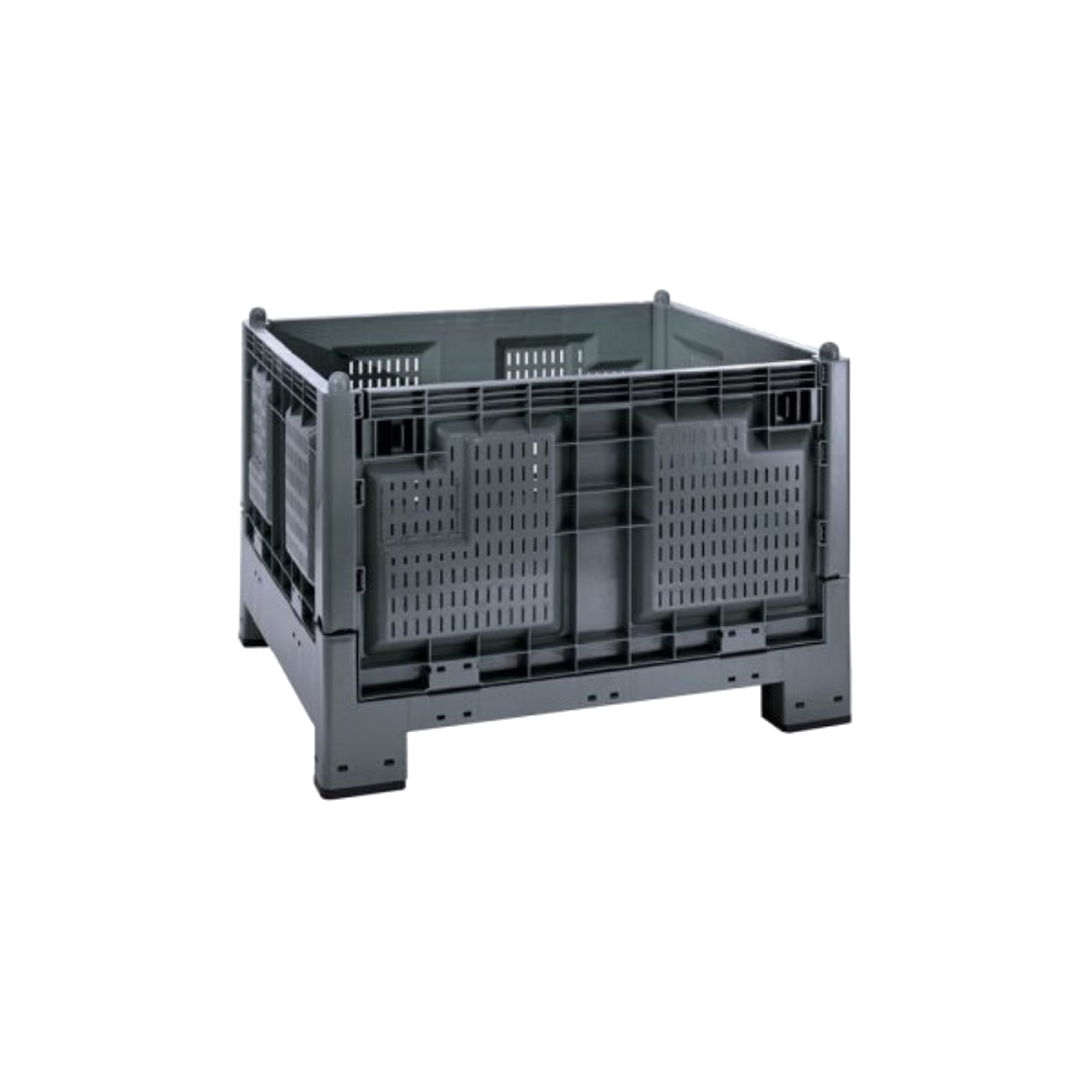 Cargo fold 700 con pareti grigliate - grigio ecologico