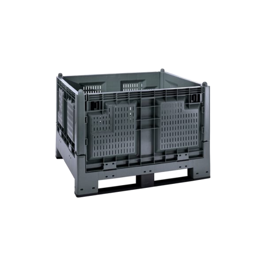 Cargo fold 700 con pareti grigliate - grigio ecologico