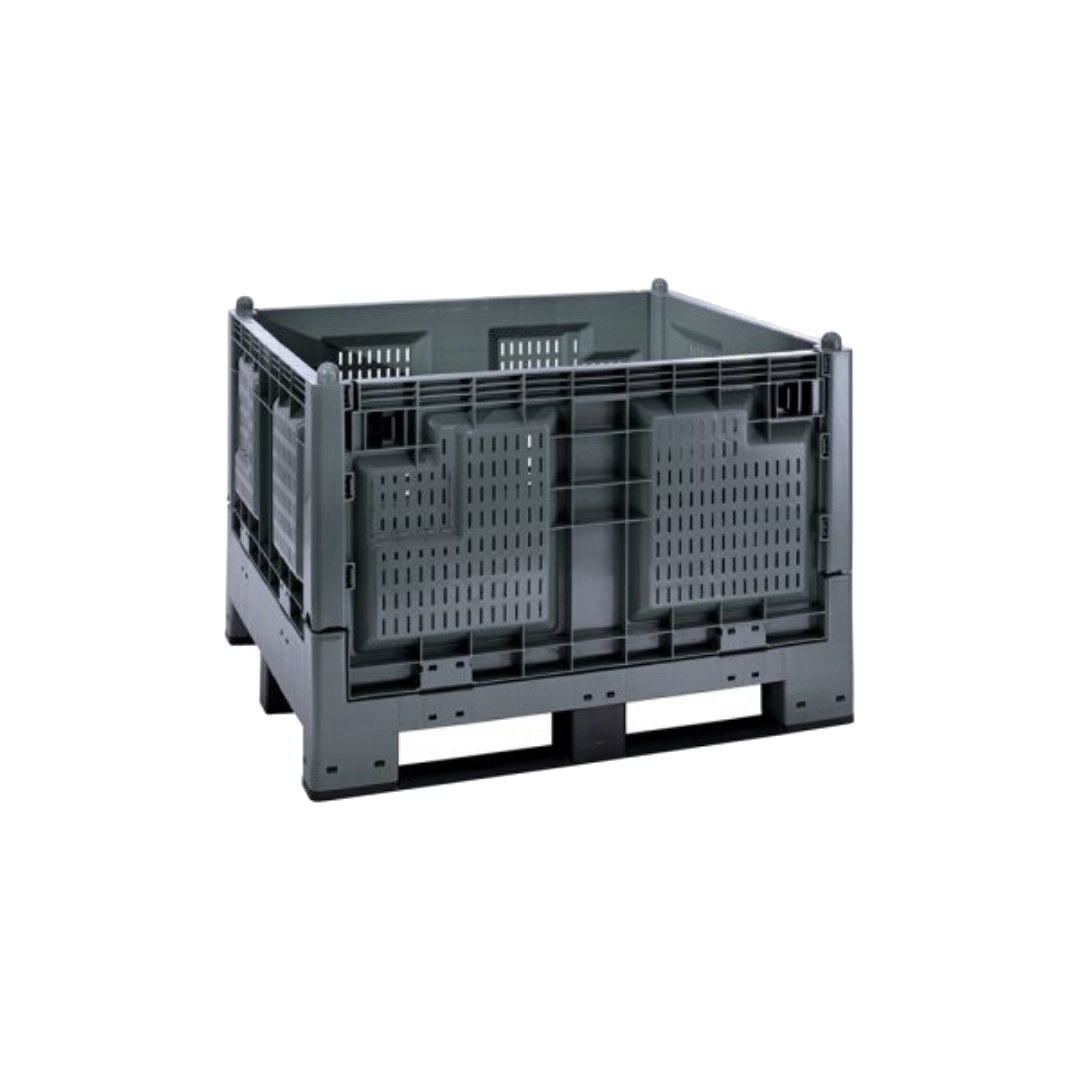 Cargo fold 700 con pareti grigliate - grigio ecologico