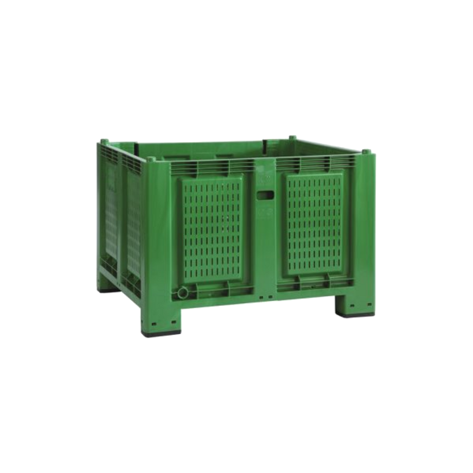 Cargopallet 700 plus with grilled walls - edible green 