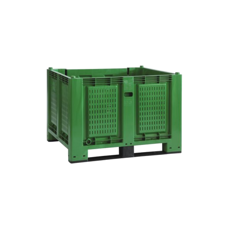 Cargopallet 700 plus with grilled walls - edible green 