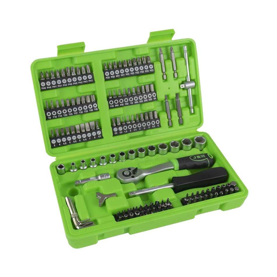 130-piece bit and bit set