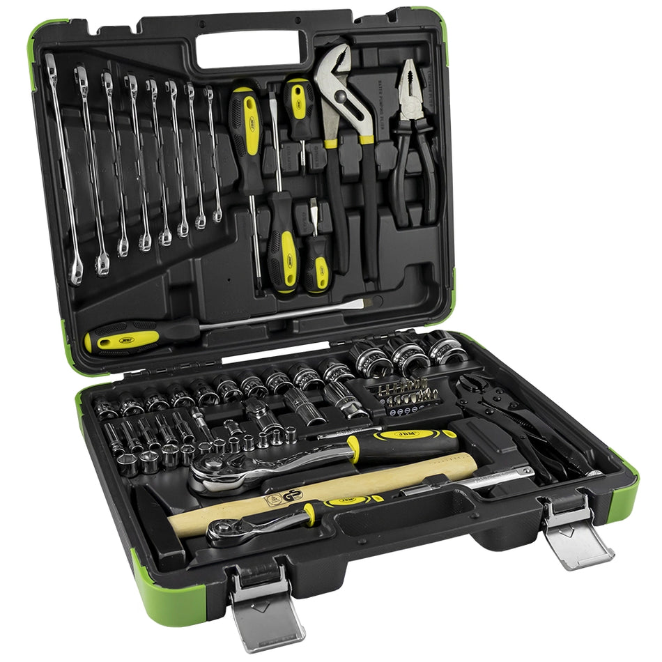 Tool case with 72 pieces (hex sockets)