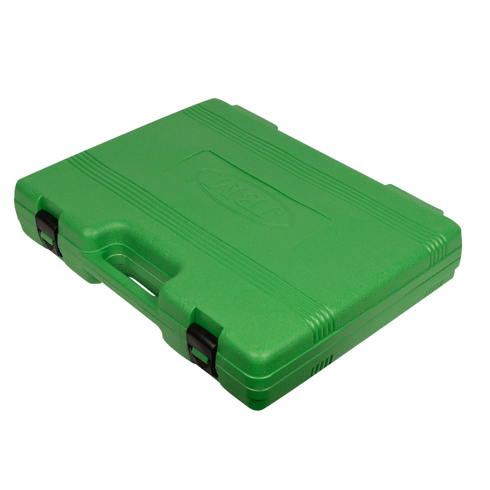 Valigetta portautensili con 61 pezzi bussole millerighe da 1/4” e 1/2”