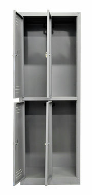 Armadio Spogliatoio in Metallo a 4 Ante