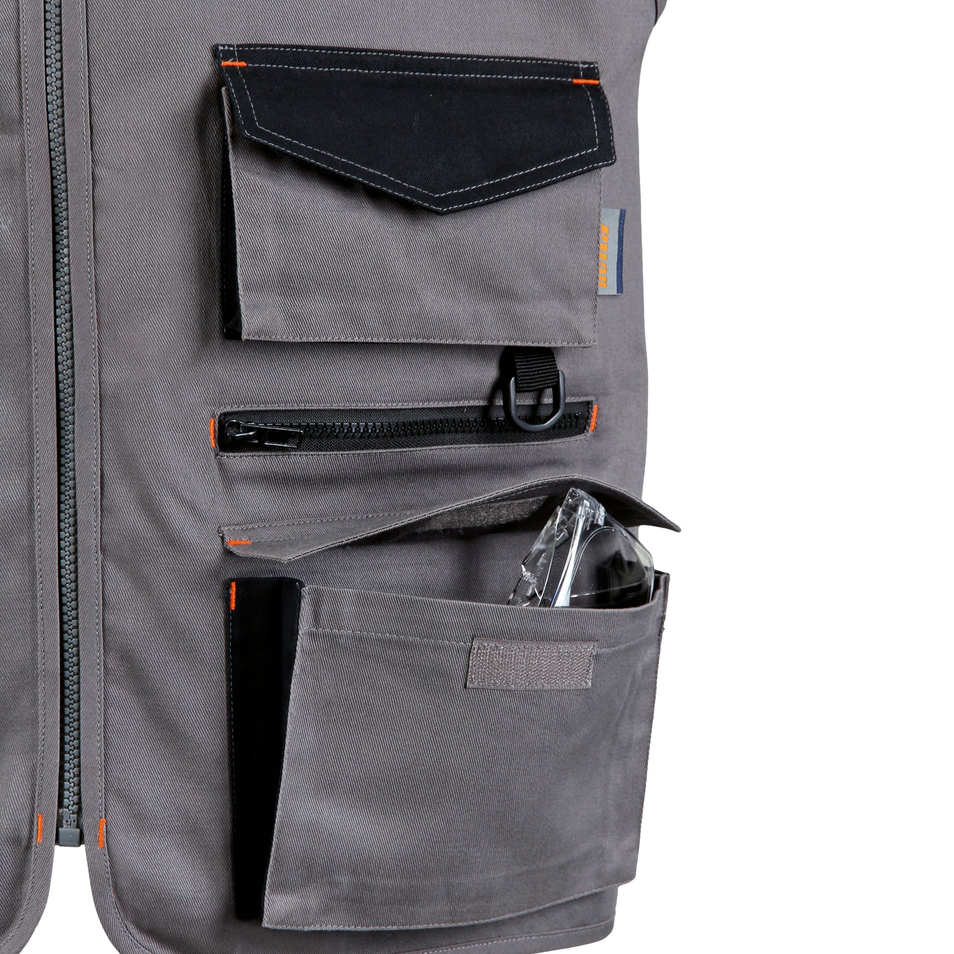 DELTA Grigio - Gilet tecnico da lavoro