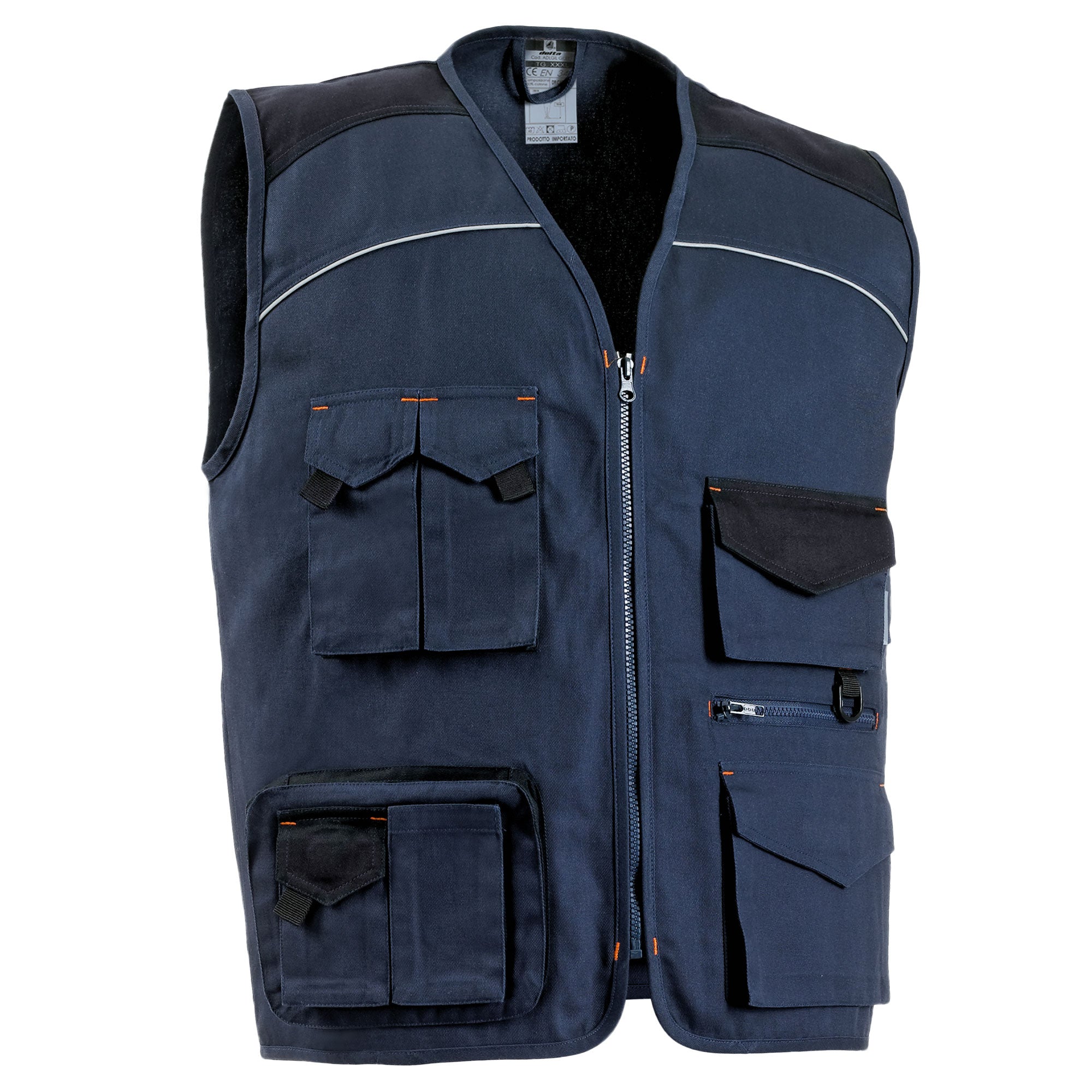 DELTA Blu - Gilet tecnico da lavoro