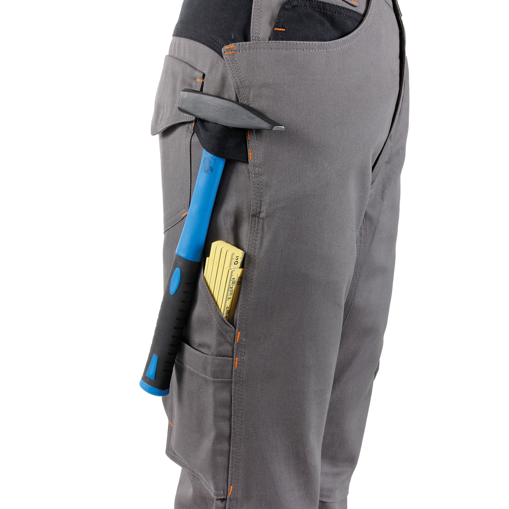 DELTA Grigio - Pantaloni tecnici da lavoro