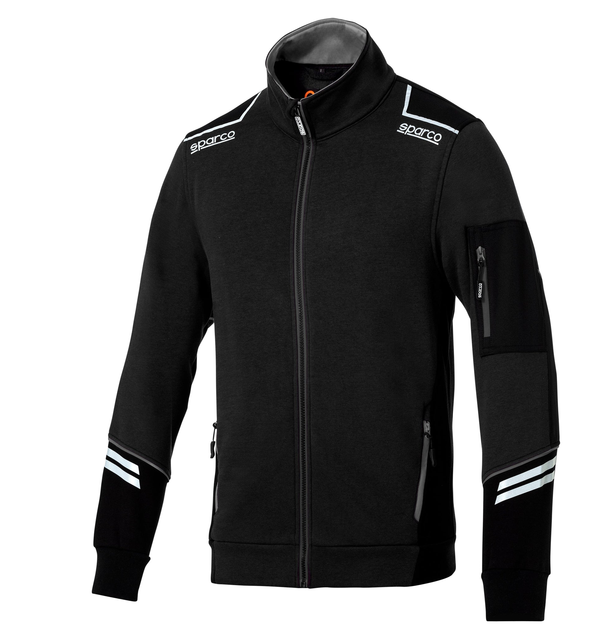 ALABAMA nero/grigio - Felpa da lavoro tecnica full zip