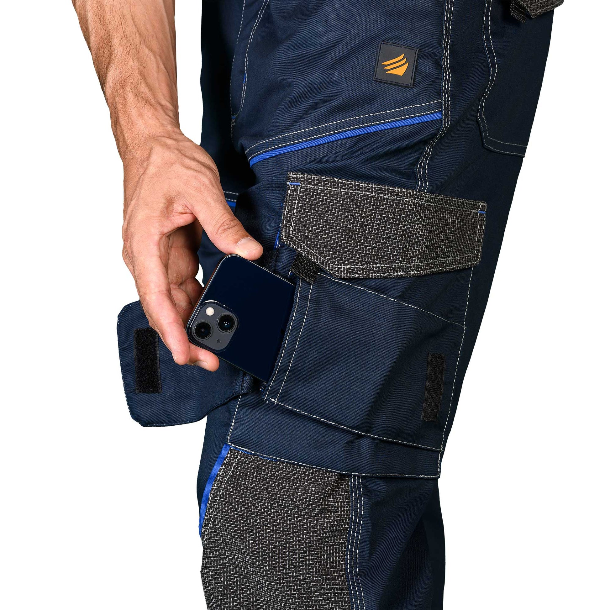 MECH Blu - Pantaloni tecnici da lavoro