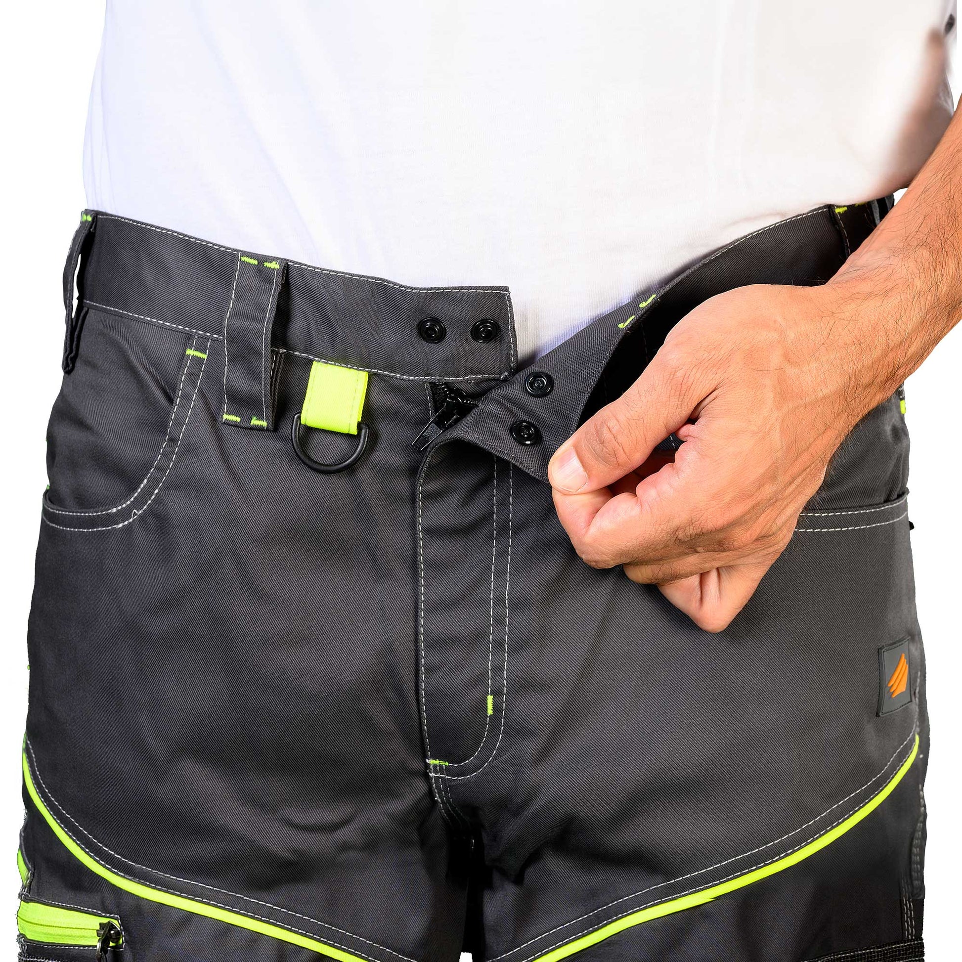 MECH Grigio - Pantaloni tecnici da lavoro