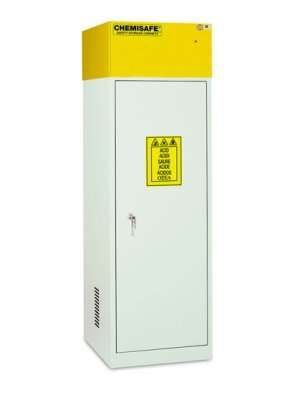 Armadio Aspirato e Filtrato per Chimici EN 61010-1 – 600x600x1900 mm