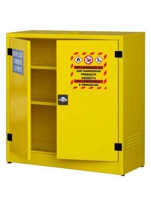 Armadio ignifugo per Prodotti Infiammabili - 1075x500x1100 mm