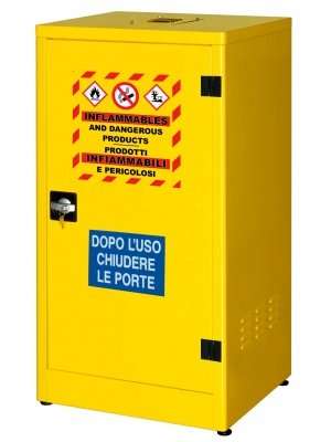Armadio ignifugo per Prodotti Infiammabili - 575x500x1100 mm