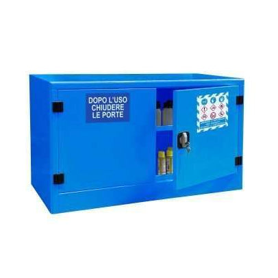 Armadio di sicurezza per Prodotti Chimici, Acidi e Basi - 1075x500x600 mm