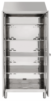 2-door stainless steel storage cabinet