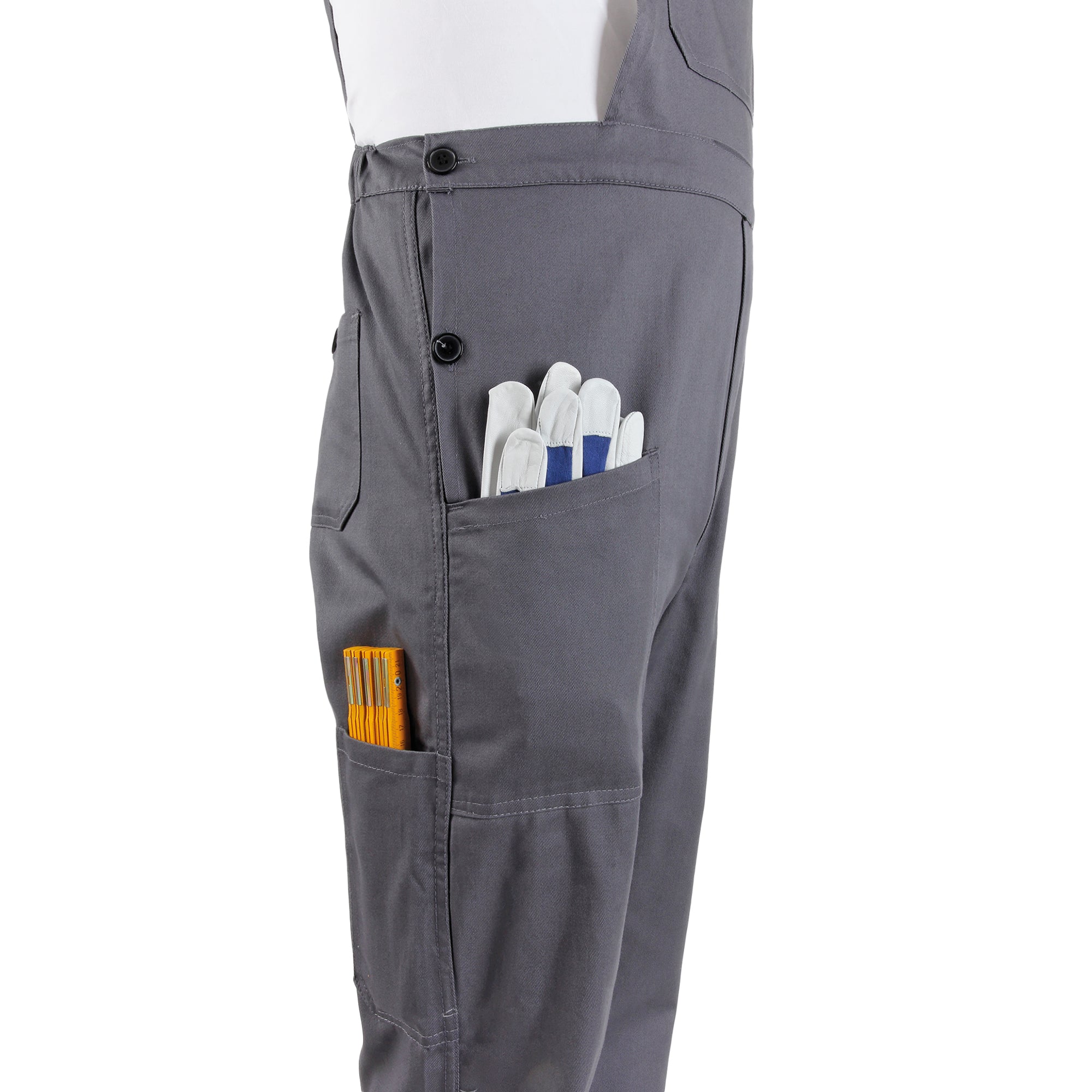 ORO Grigio - Salopette da lavoro