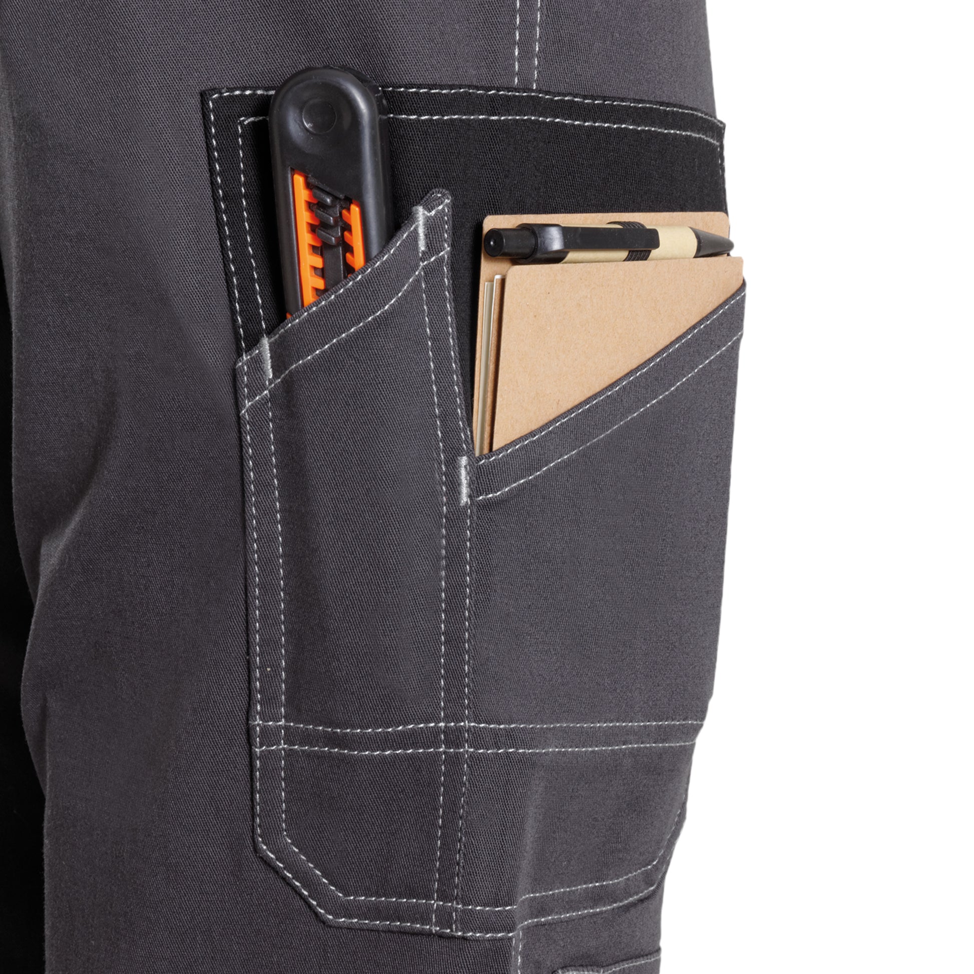 SPEEDY Grigio piombo - Pantaloni tecnici da lavoro