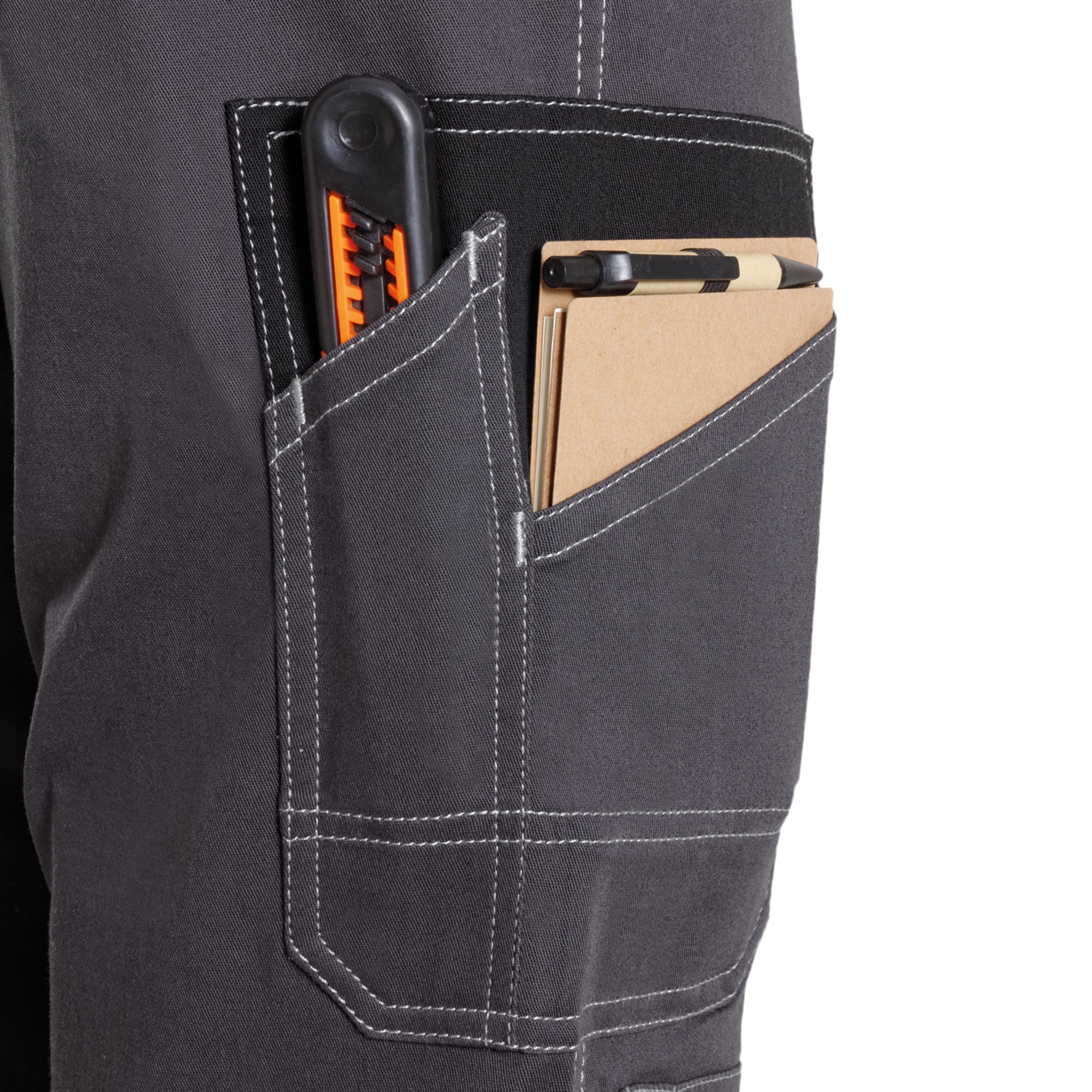 SPEEDY Grigio piombo - Pantaloni tecnici da lavoro