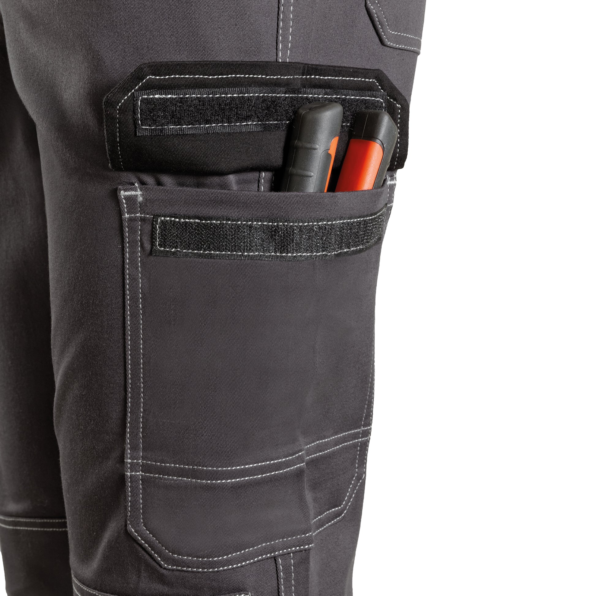 SPEEDY Grigio piombo - Pantaloni tecnici da lavoro