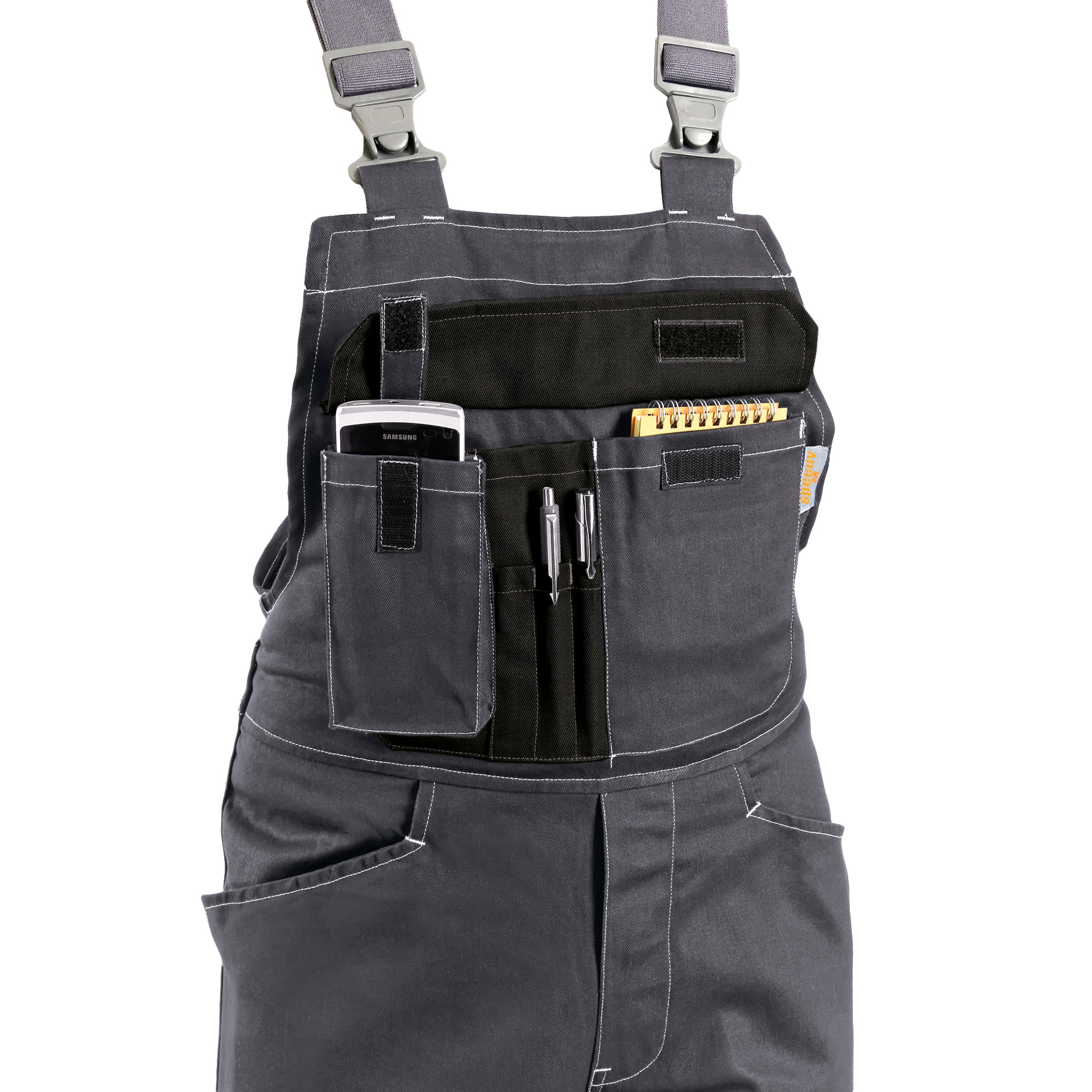 SPEEDY Grigio piombo - Salopette da lavoro