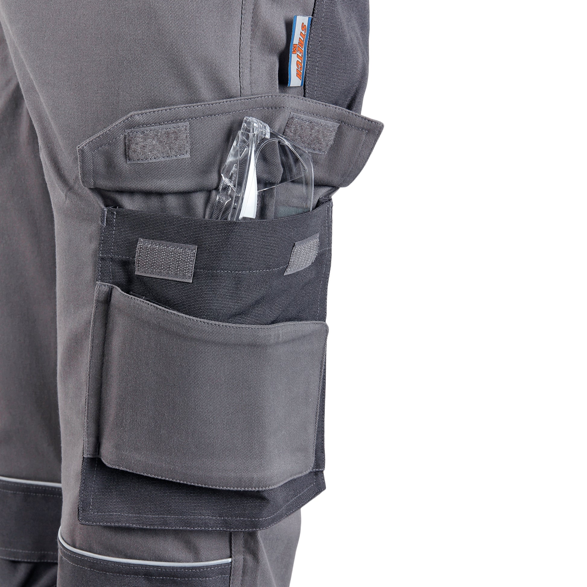 STRETCH Grigio - Pantaloni tecnici da lavoro