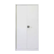 Armadio con porte a battente - 4 ripiani spostabili con bordi arrotondati