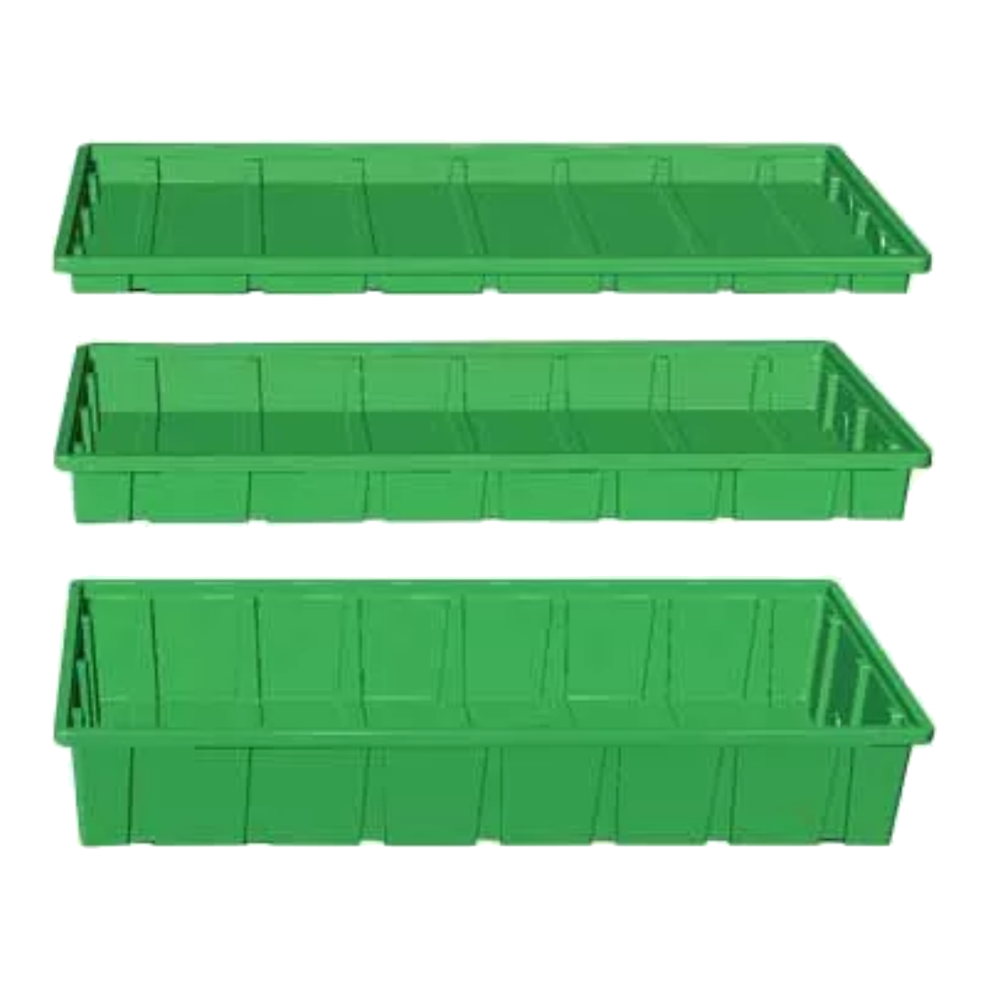 Vasca per scaffalature in polietilene riciclato