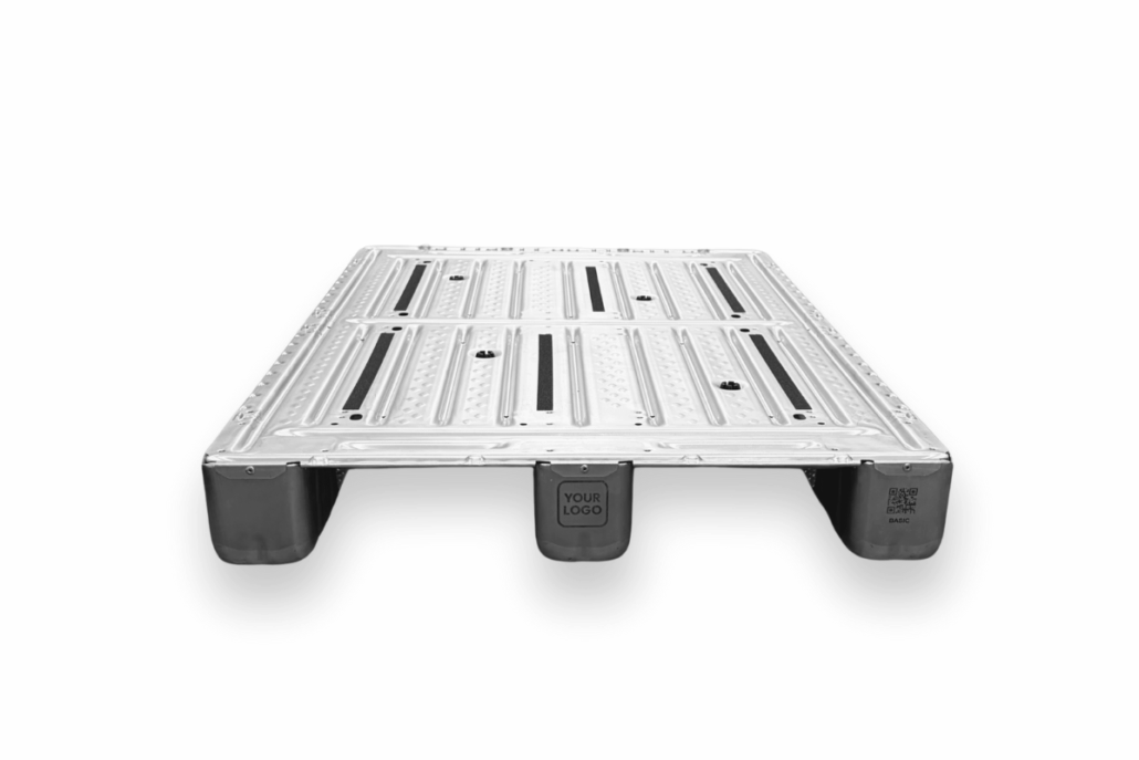 STAHLPALETTE BASIC 1200X800 mm - dynamische Tragfähigkeit 1500kg