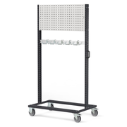 BINCART1010, Carrello per imbracature con pannello forato