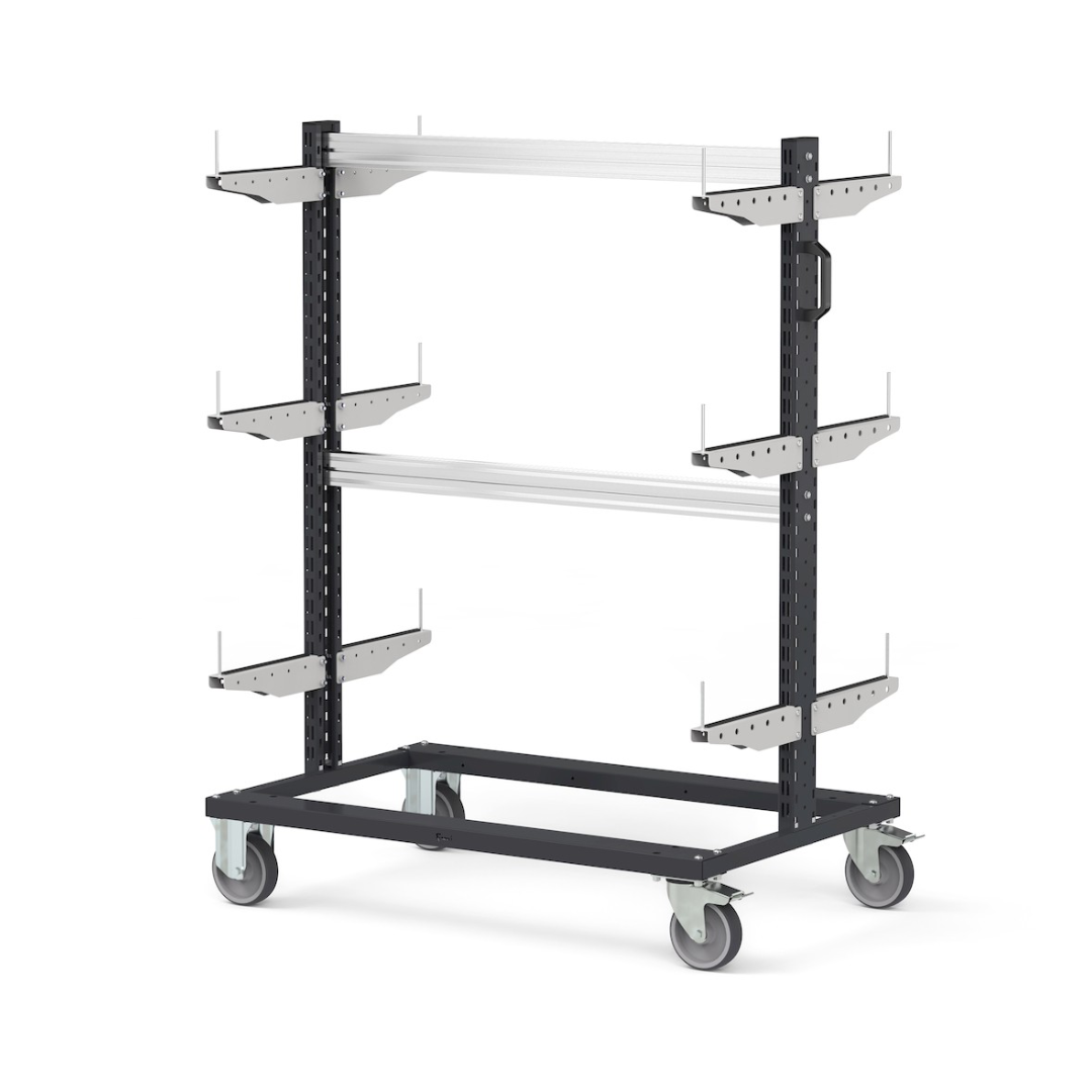 BINCART1012, Carrello rastrelliera