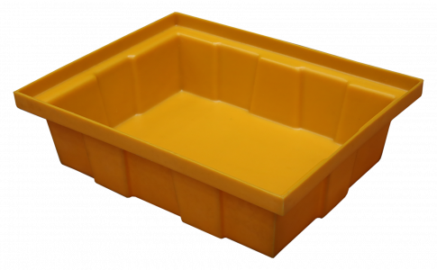 Vasca di raccolta in HDPE con griglia in PP - Capacità 70 L