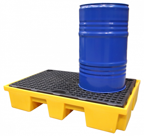 Vasca di raccolta in HDPE con griglia in HDPE - Capacità 120 L