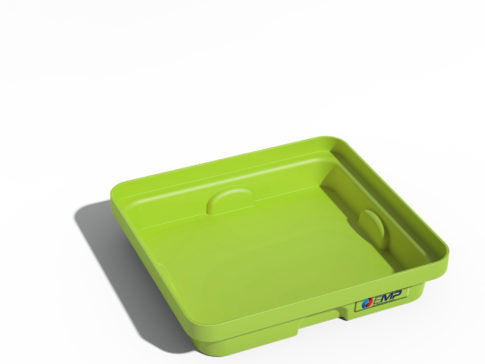 Vasca di raccolta in HDPE con griglia - Capacità 10 L