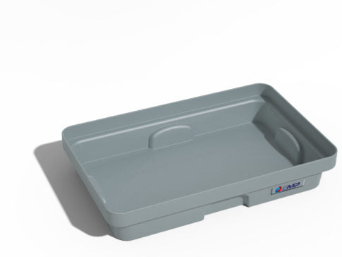 Vasca di raccolta in HDPE con griglia - Capacità 20 L