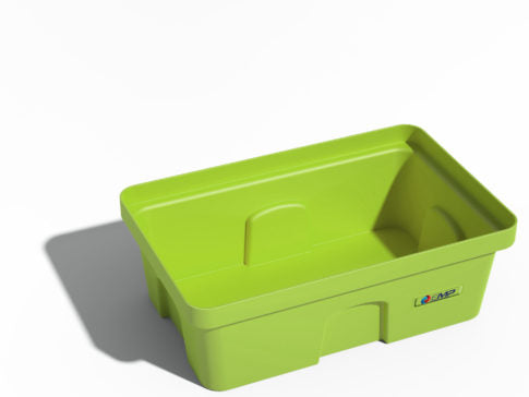 Vasca di raccolta in HDPE con griglia - Capacità 40 L