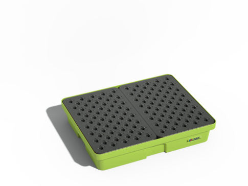 HDPE collection tank with grid - 60 L capacity