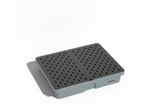 HDPE collection tank with grid - 60 L capacity