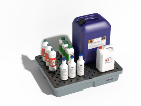 HDPE collection tank with grid - 60 L capacity