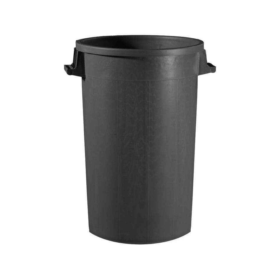 Stackable bin with handles, 75 liter capacity 